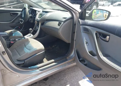 2012 Hyundai Elantra Gls (Ulsan Plant) from USA, damaged, VIN KMHDH4AE7CU434792